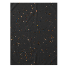 Fire Sparks bedekken je foto brandende as zwart Tafelkleed