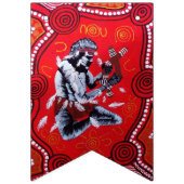 Fire Spirit Aboriginal Art Bunting Vlaggetjes (Tweede vlag)