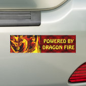 Fire Spirit Bumpersticker (Op auto)