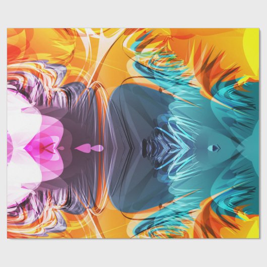 Fire Splash Cadeaupapier (Vlak)