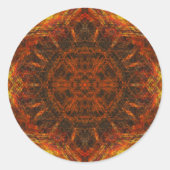 Fire Star aangepaste Stickers (Voorkant)