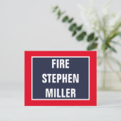 Fire Stephen Miller White House Advisor Briefkaart (Staand voorkant)