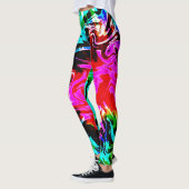 Fire Storm Tie Dye Leggings (Links)