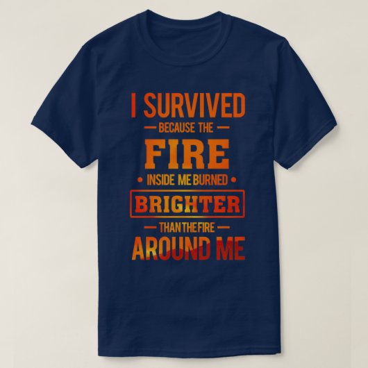 Fire Survivor Wildfire T-shirt (Design voorkant)