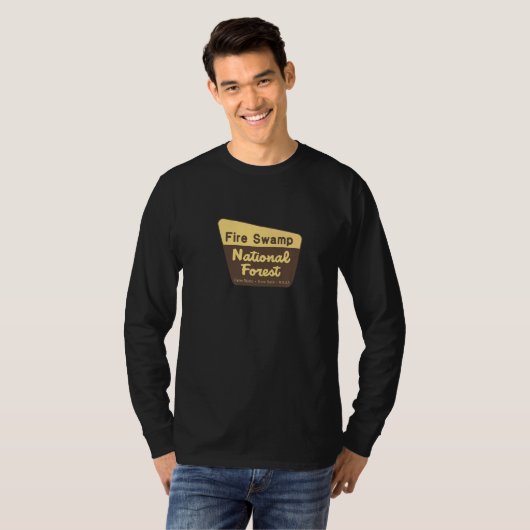 Fire Swamp National Forest [fictional] T-shirt (Voorkant volledig)