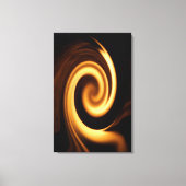 Fire Swirl Canvas Afdruk (Voorkant)