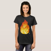 Fire. T-shirt (Voorkant volledig)