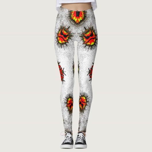 Fire Tear Leggings (Voorkant)