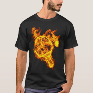 Fire Tennis Bat Ping Pong basketball gift sy T-shirt