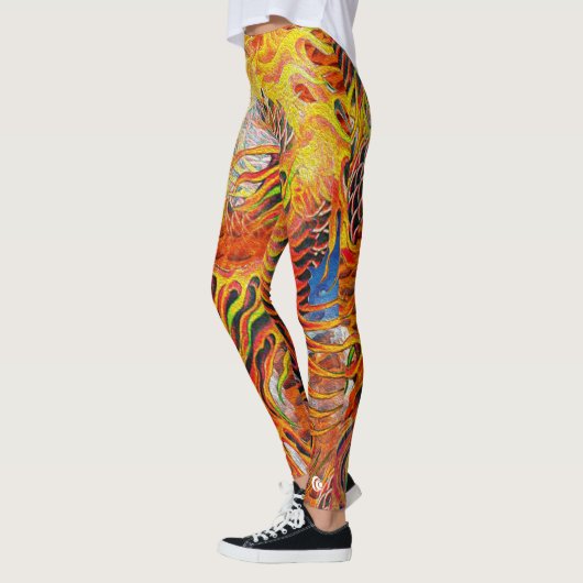Fire Tiger Koi Leggings (Links)