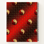 Fire Tiger Notitieboek (Achterkant)