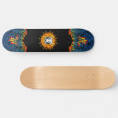 Fire Tiger Skateboard (Horizontaal)
