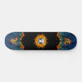 Fire Tiger Skateboard (Horizontaal)