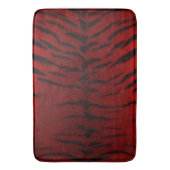 Fire Tiger Skin Print Badmat (Voorkant Verticaal)