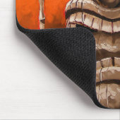 Fire Tiki Mousepad Muismat (Hoek)