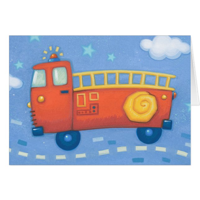 Fire Truck (Voorkant Horizontaal)