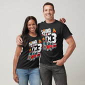 Fire Truck 3rd Birthday Boy brandweerman 3 jaar ou T-shirt (Unisex)