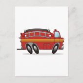 Fire Truck Briefkaart (Voorkant)