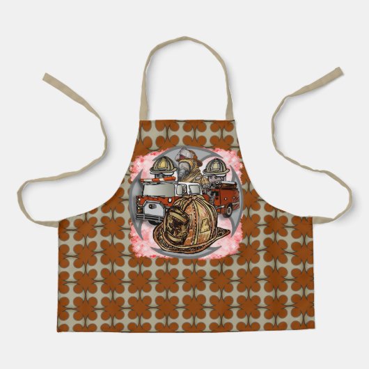 Fire Truck Cross brandweerman Schort (Voorkant)