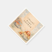 Fire Truck Firefighter Baby Shower Servet (Hoek)