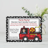 Fire Truck Fun / Foto Kaart (Staand voorkant)