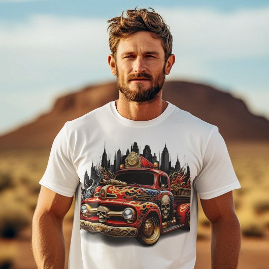 Fire Truck Hero T-shirt