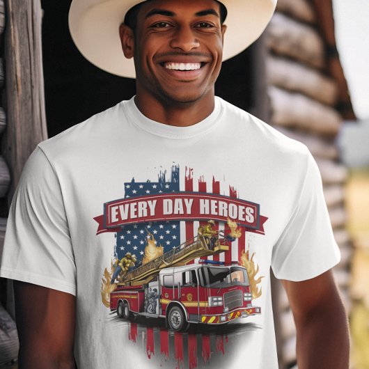 Fire Truck Heroes T-shirt