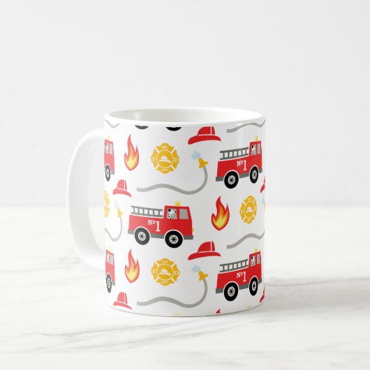 Fire Truck Koffiemok (Voorkant links)