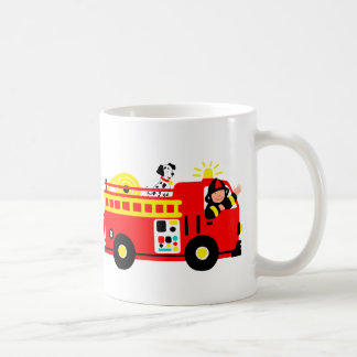 Fire Truck Koffiemok