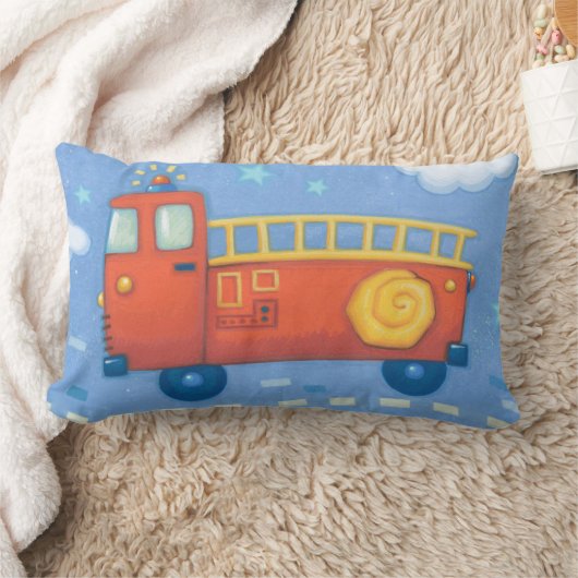 Fire Truck Kussen (Deken)