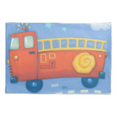 Fire Truck Kussensloop (Achterkant-Links)