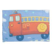 Fire Truck Kussensloop (Voorkant-Rechts)