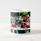 Fire Truck Ladder Grote Koffiekop (Voorkant)