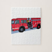 Fire Truck Legpuzzel (Verticaal)