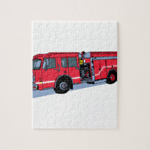 Fire Truck Legpuzzel