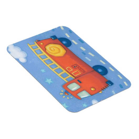 Fire Truck Magneet (Rechterzijde)