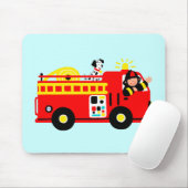 Fire Truck Muismat (Met muis)