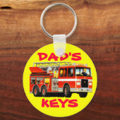 Fire Truck Sleutelhanger (Voorkant)