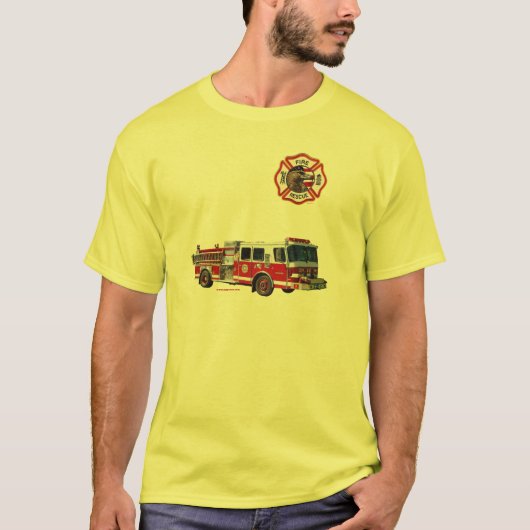Fire_Truck_texturizer T-shirt (Voorkant)