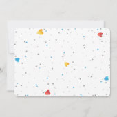 Fire Truck Verjaardag Foto Uitnodigingen (Achterkant)