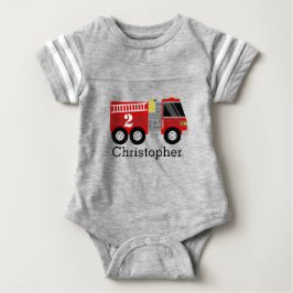 Fire Truck Verjaardag Shirt