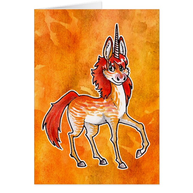Fire Unicorn (Voorkant)