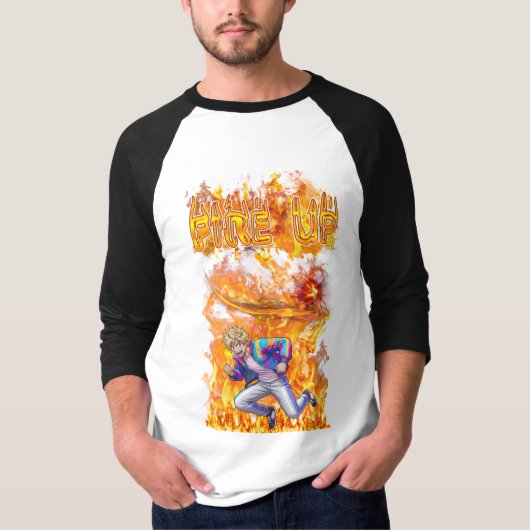 Fire Up T-shirt (Voorkant)