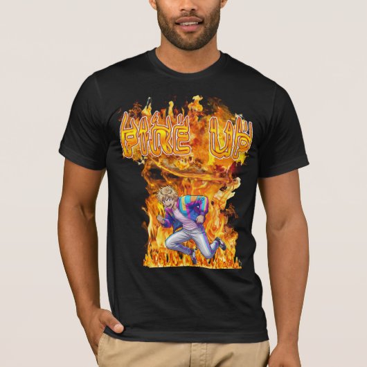 Fire Up T-shirt (Voorkant)