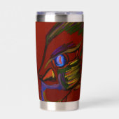 Fire Warrior Geïsoleerde Drinkbeker (Voorkant)