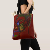 Fire Warrior Tote Bag (Dichtbij)