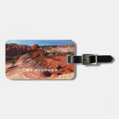 Fire Wave 5 Valley of Fire Southwest Bag Bagagelabel (Voorkant horizontaal)