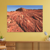 Fire Wave 8 Valley of Fire Overton NV Landscape Canvas Afdruk (Insitu (Woonkamer))