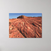 Fire Wave 8 Valley of Fire Overton NV Landscape Canvas Afdruk (Voorkant)