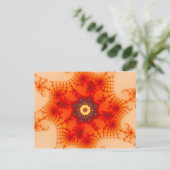 Fire Web - Fractal Art Briefkaart (Staand voorkant)